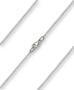 16 Sterling Silver Light Curb Chain