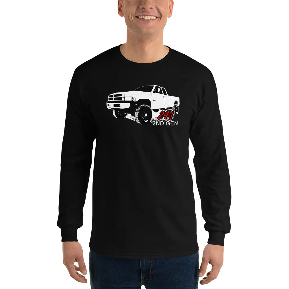 2nd Gen Ram 24v Diesel Truck  Long Sleeve T-Shirt