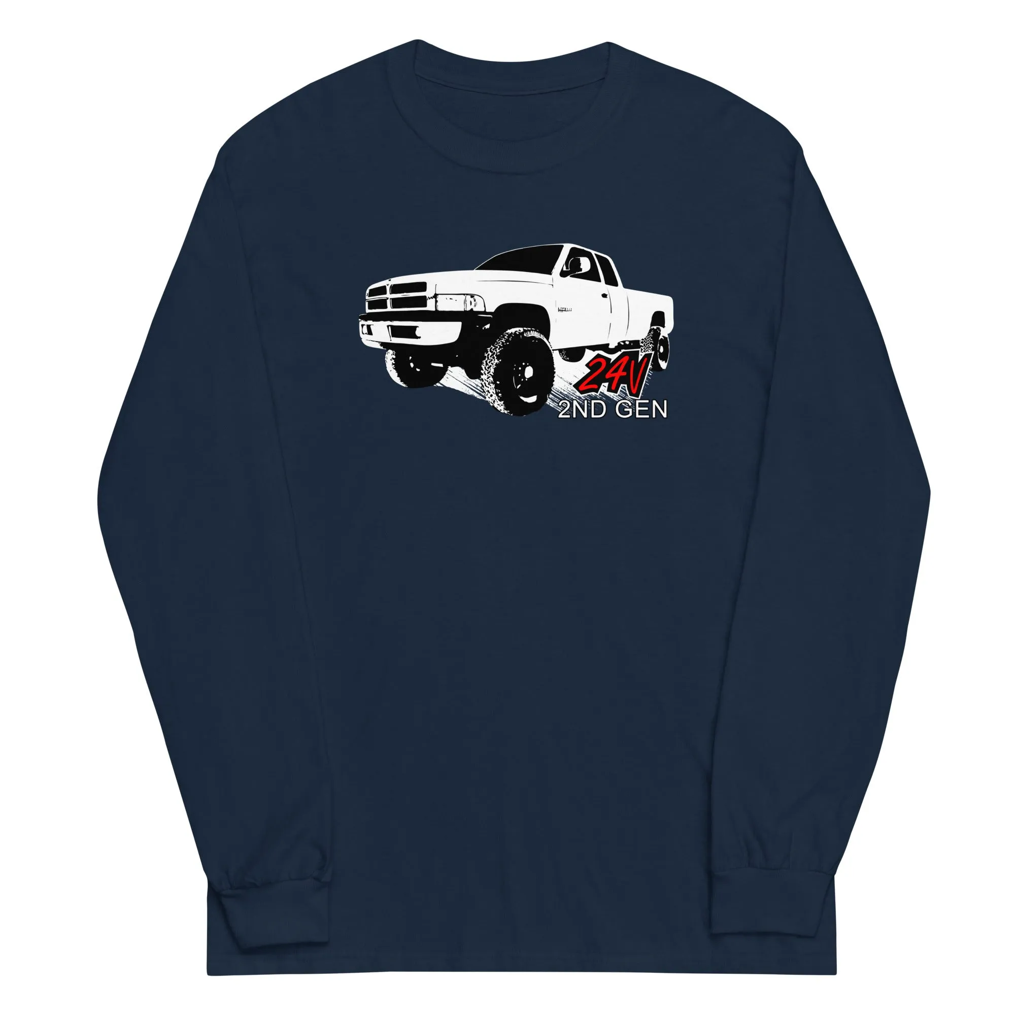 2nd Gen Ram 24v Diesel Truck  Long Sleeve T-Shirt