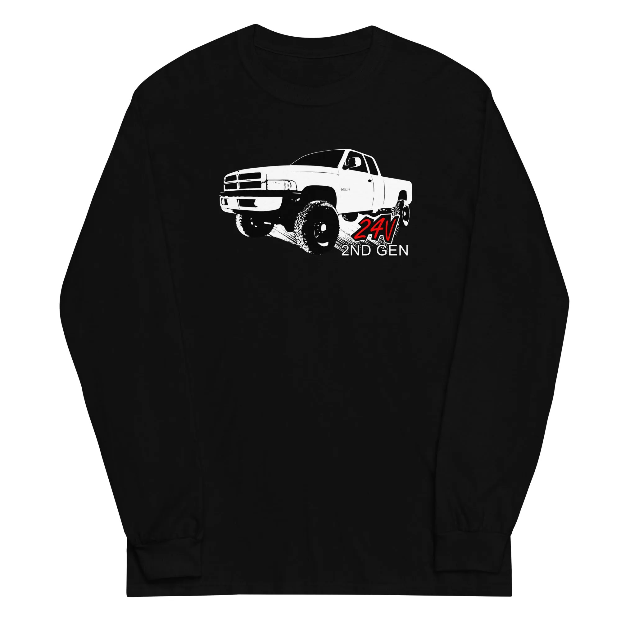 2nd Gen Ram 24v Diesel Truck  Long Sleeve T-Shirt