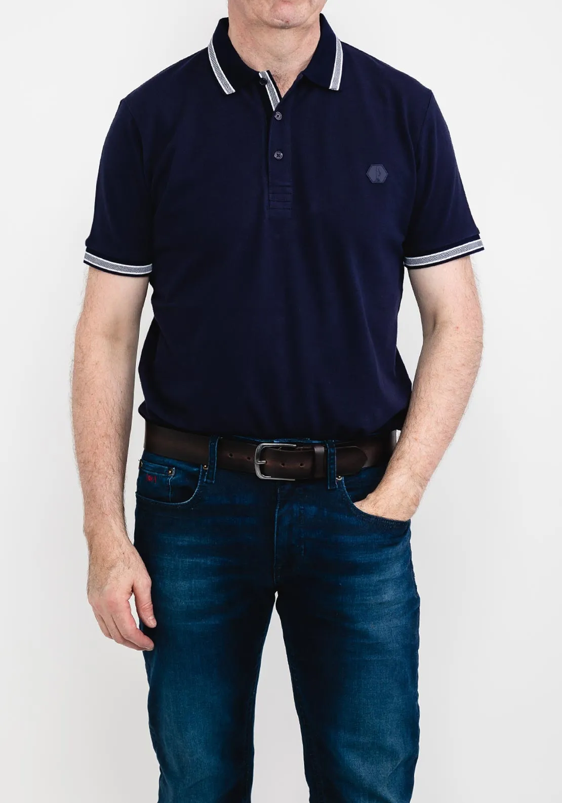 6th Sense Patrick Polo Shirt, Maritime