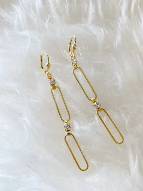 9654G Chain Earring