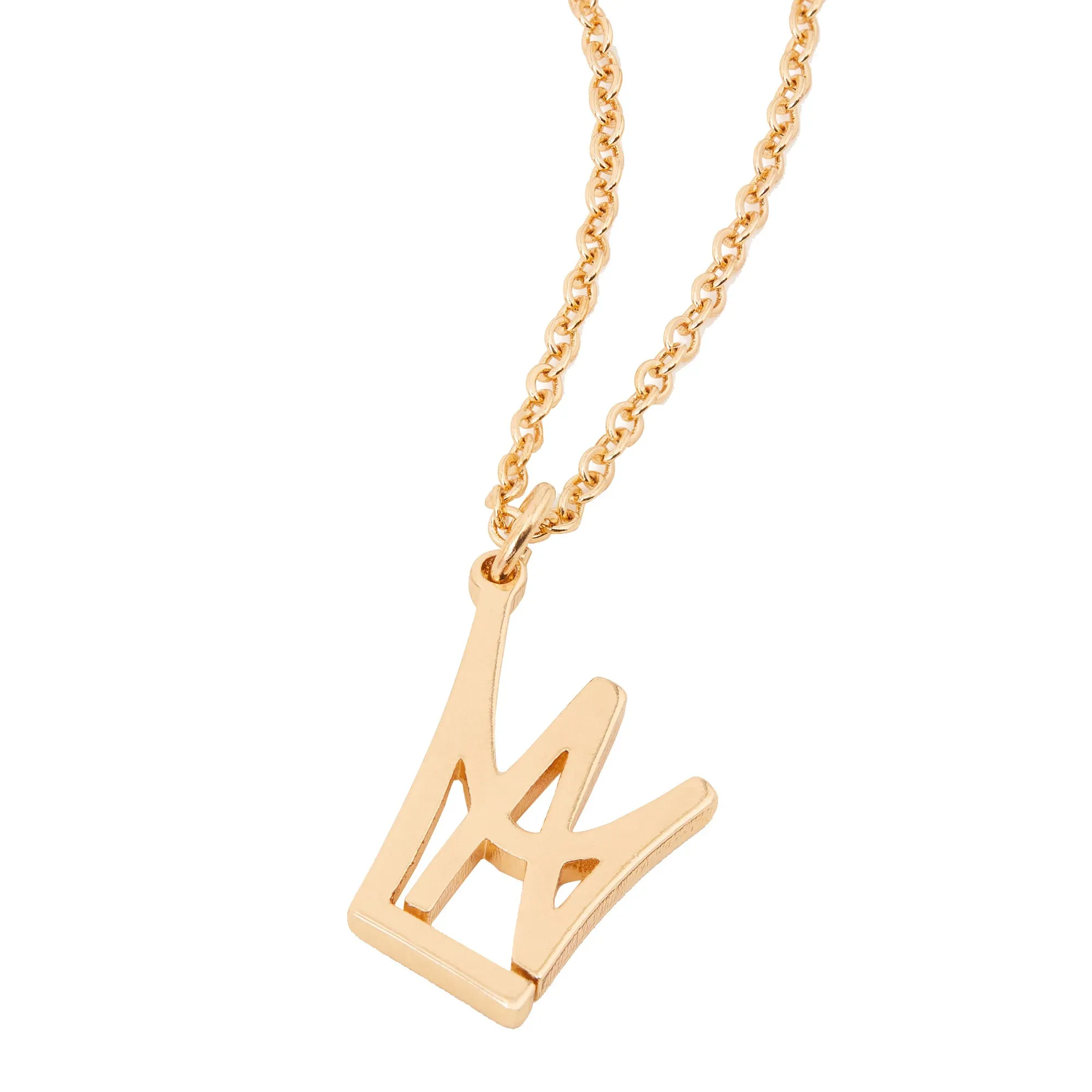 Accessorize London Women's Crown Pendant Necklace