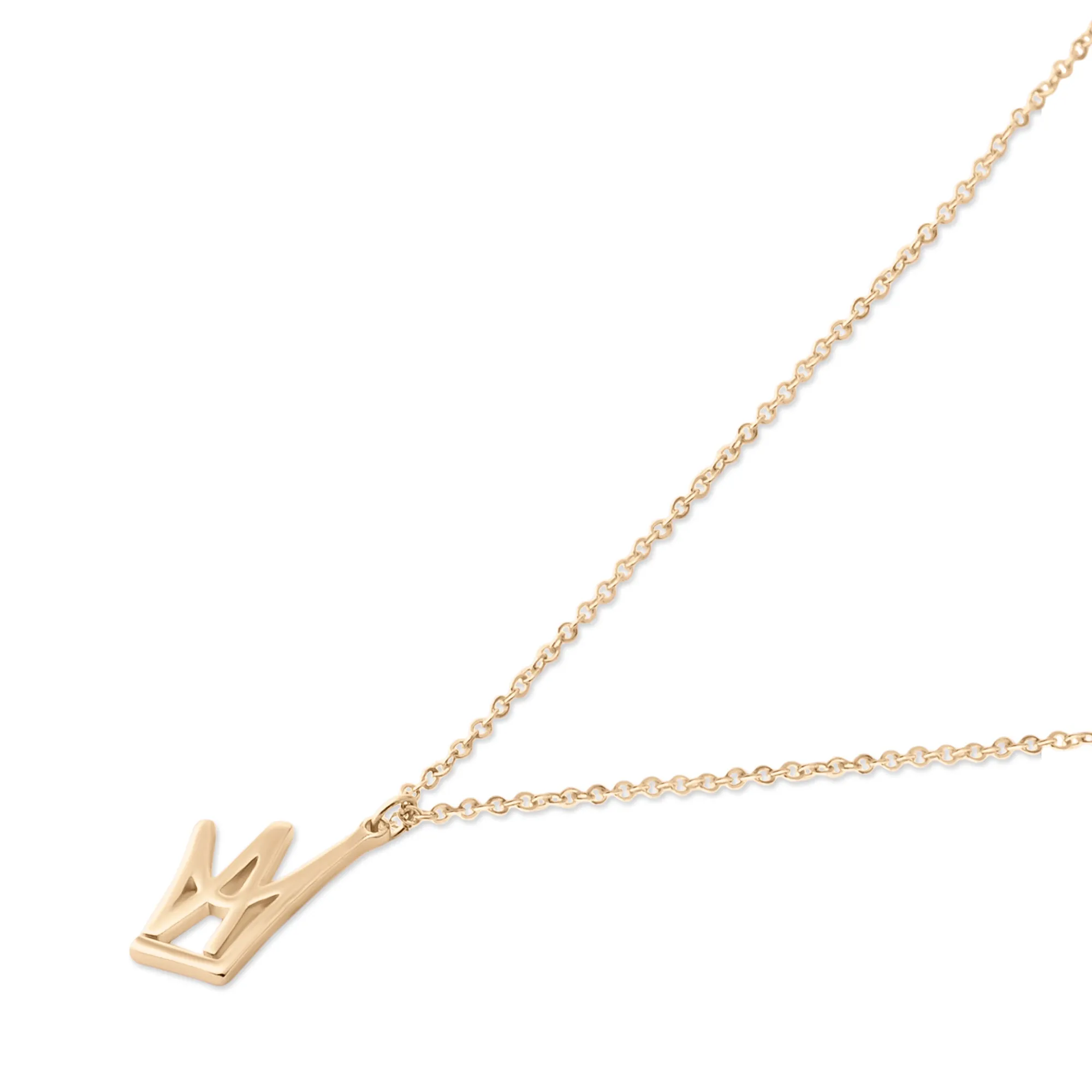 Accessorize London Women's Crown Pendant Necklace