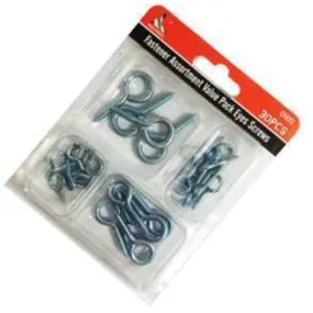 Accord Screw Eye Assorted 30pk