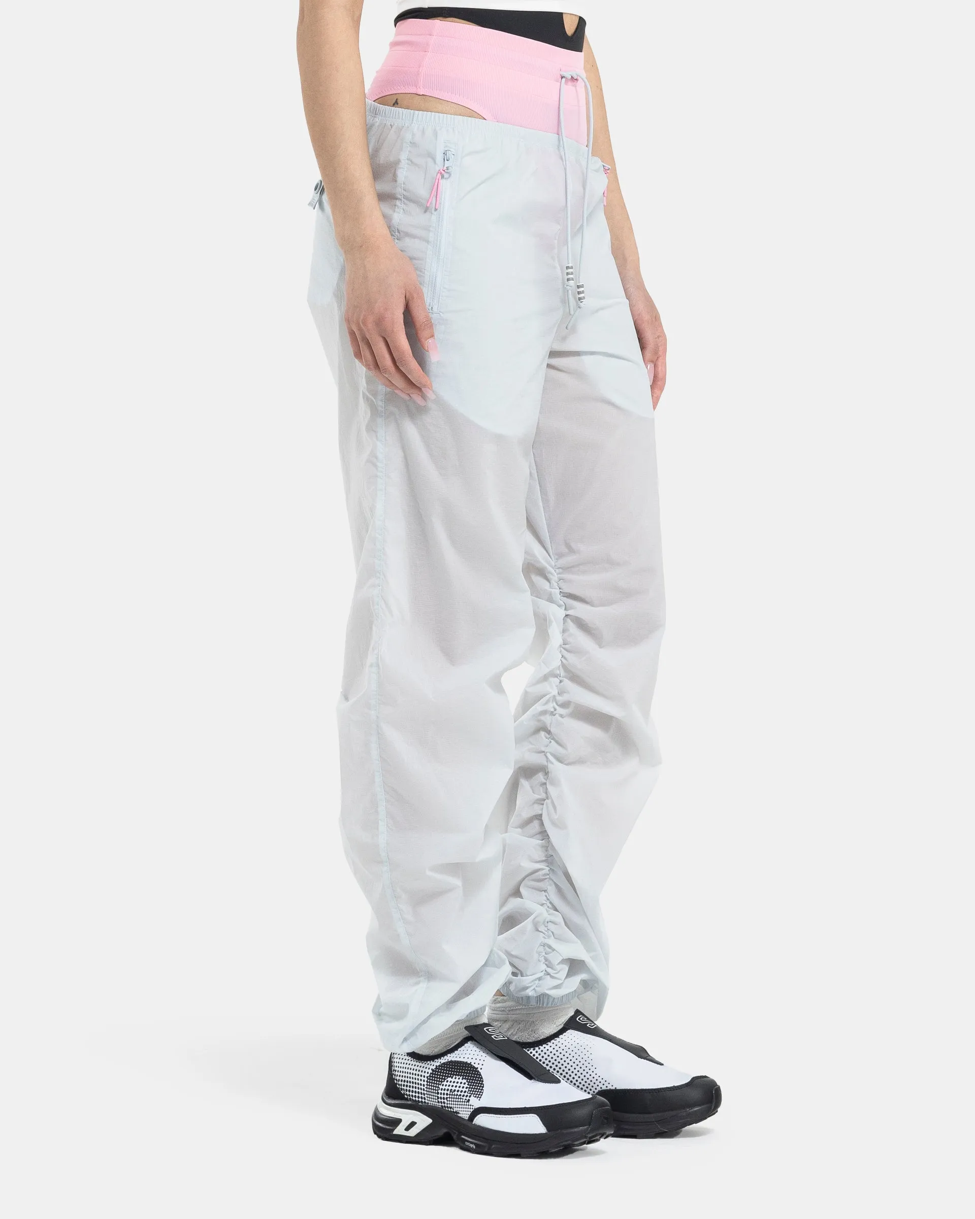 Adidas Designed by Rui Zhou Pants in Clear Grey and Light Pink