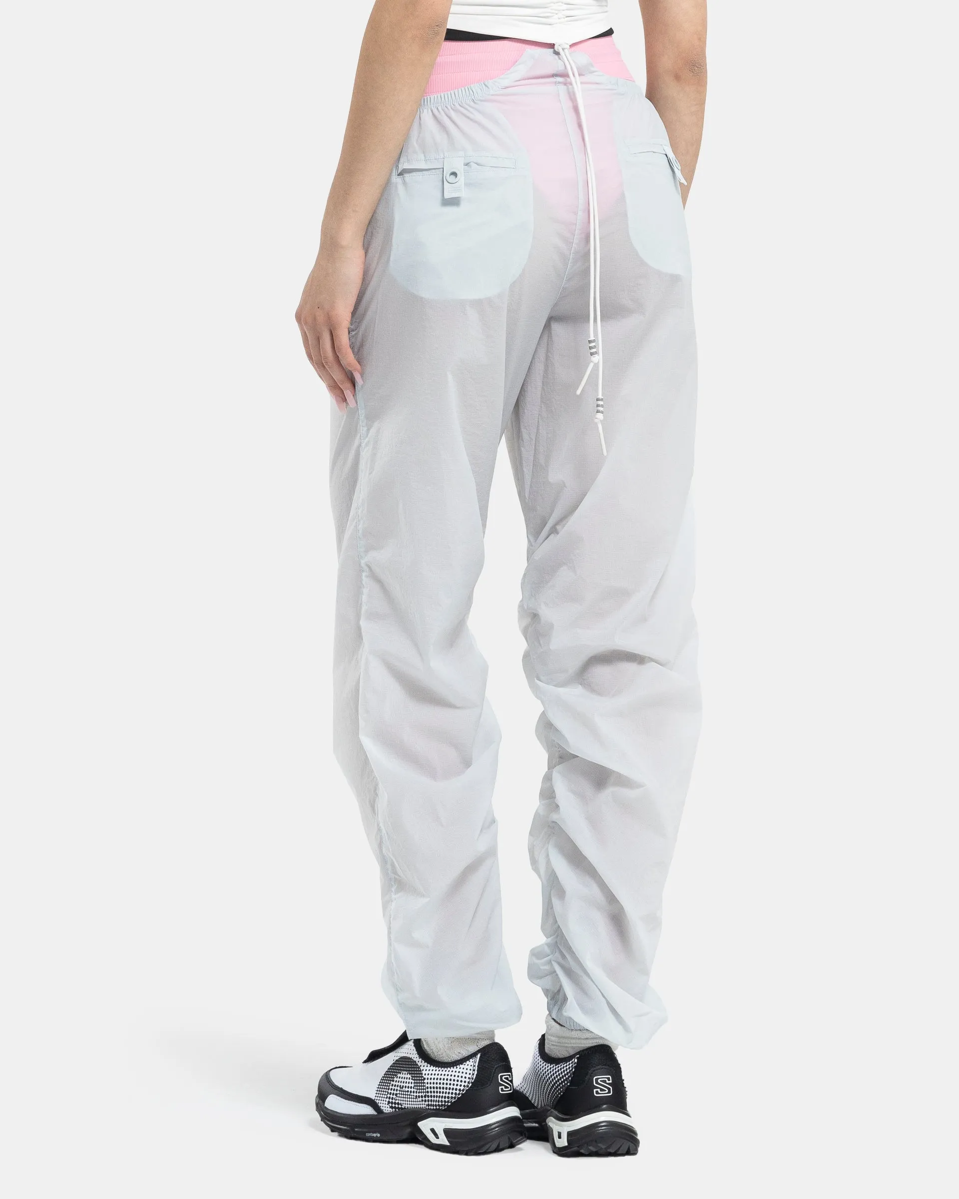 Adidas Designed by Rui Zhou Pants in Clear Grey and Light Pink