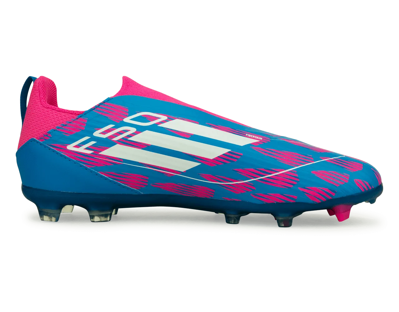 adidas Kids F50 League LL FG/MG Blue/White/Pink