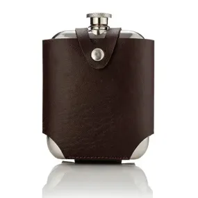 Admiral Stainless Steel Flask with Carrying Case