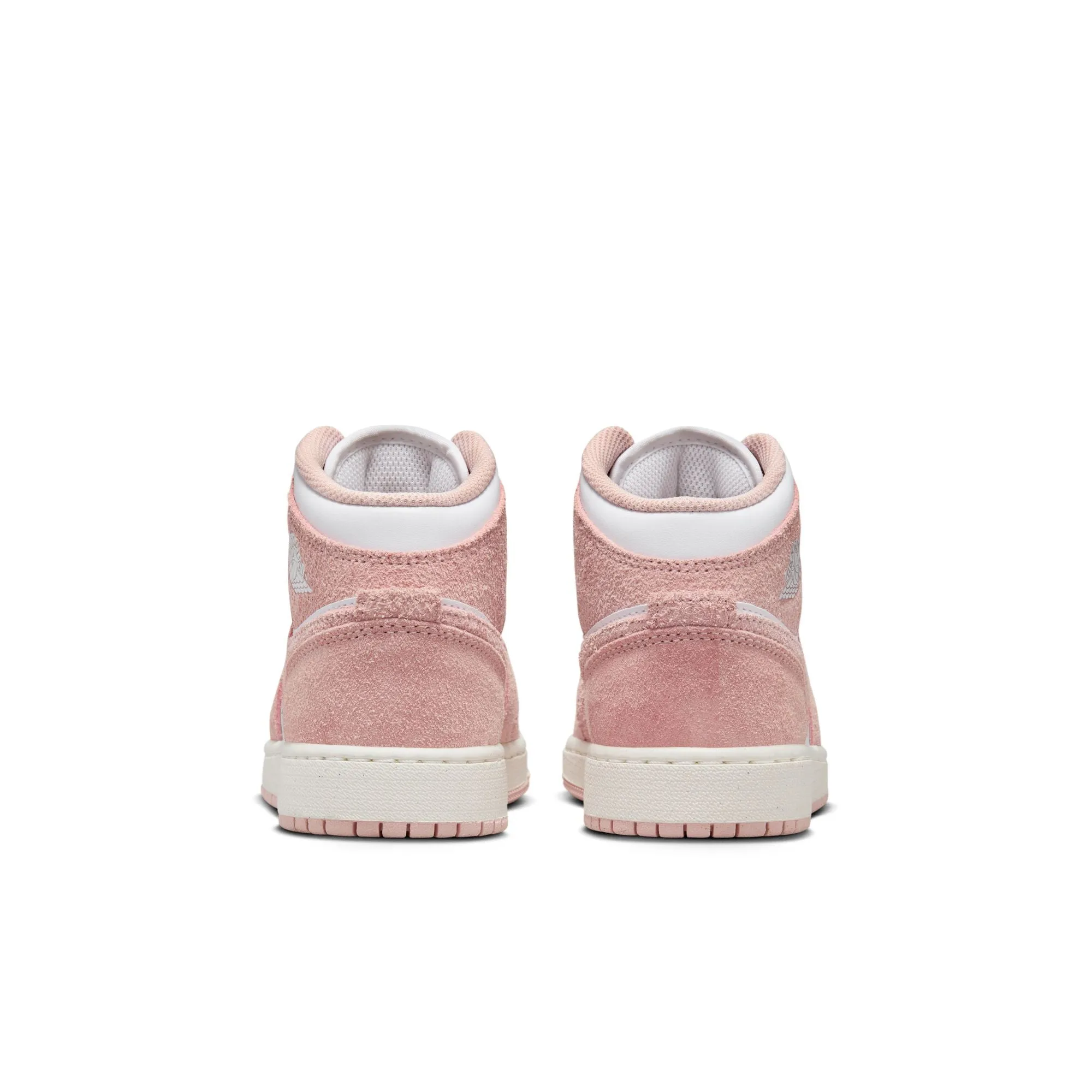 Air Jordan 1 Mid GS (White/Legend Pink/Sail)