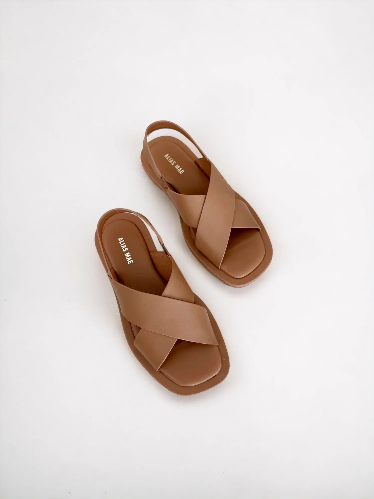 Alias Mae Keya Sandal | Pecan Leather