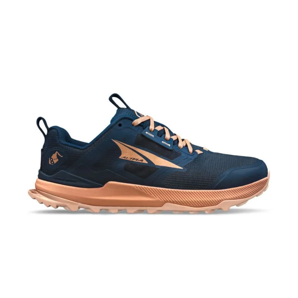 Altra Lone Peak 8 Women's Trail Shoes SS24 Navy/Coral