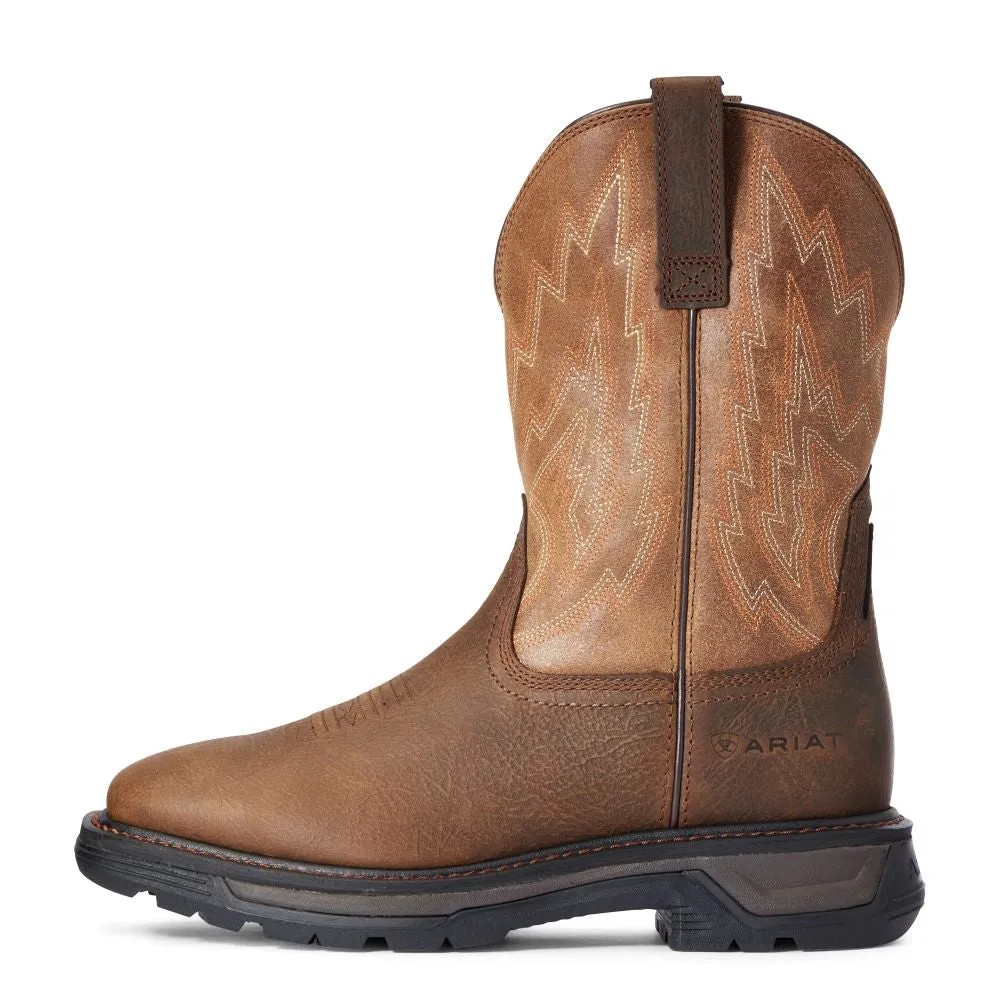 'Ariat' Men's Big Rig EH WP Soft Toe - Rye Brown