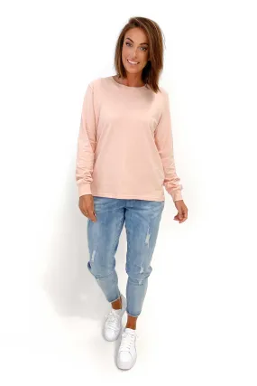 As Colour Dice Long Sleeve Tee Pale Pink