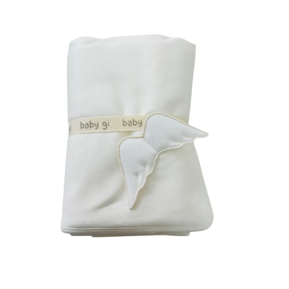 Baby Gi Angel Wings Cream Cotton Blanket