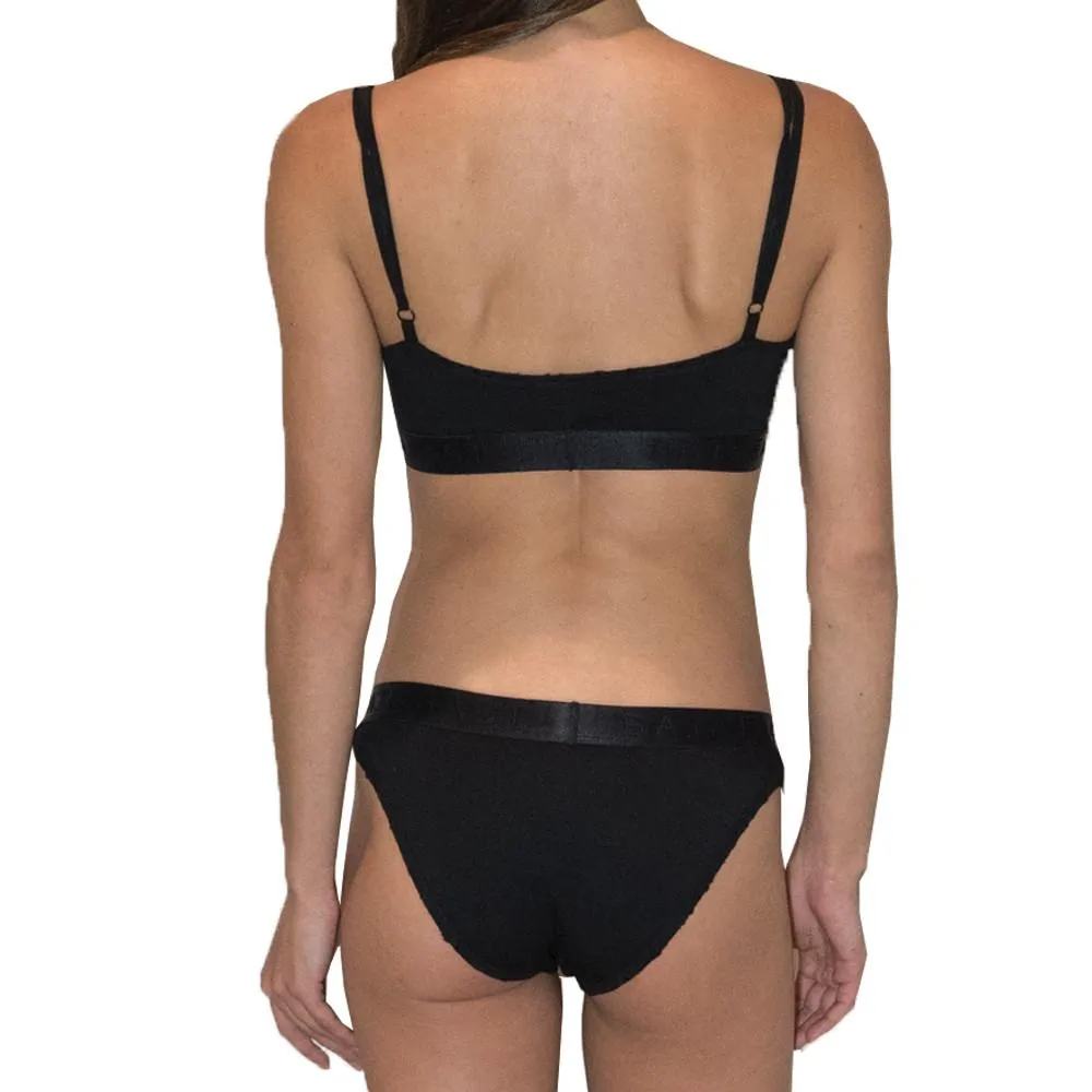 Baja East x Related Women's Black Bralette 3-Pack