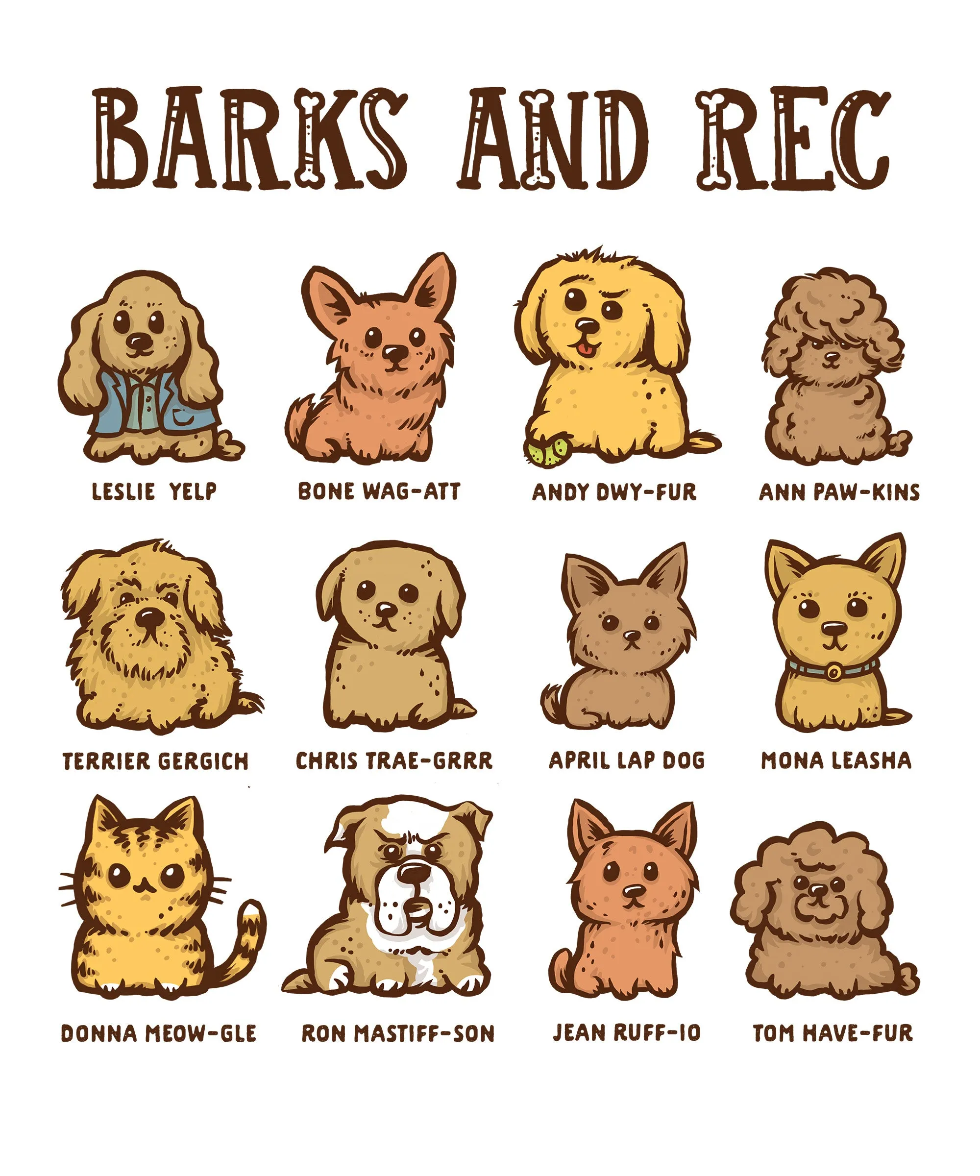 Barks and Rec - Women's T-Shirt