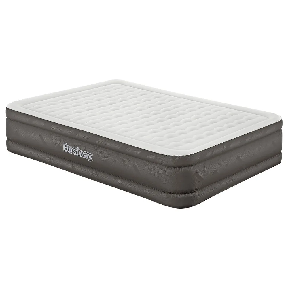 Bestway Air Bed Queen Size Mattress Camping Beds Inflatable Built-in Pump