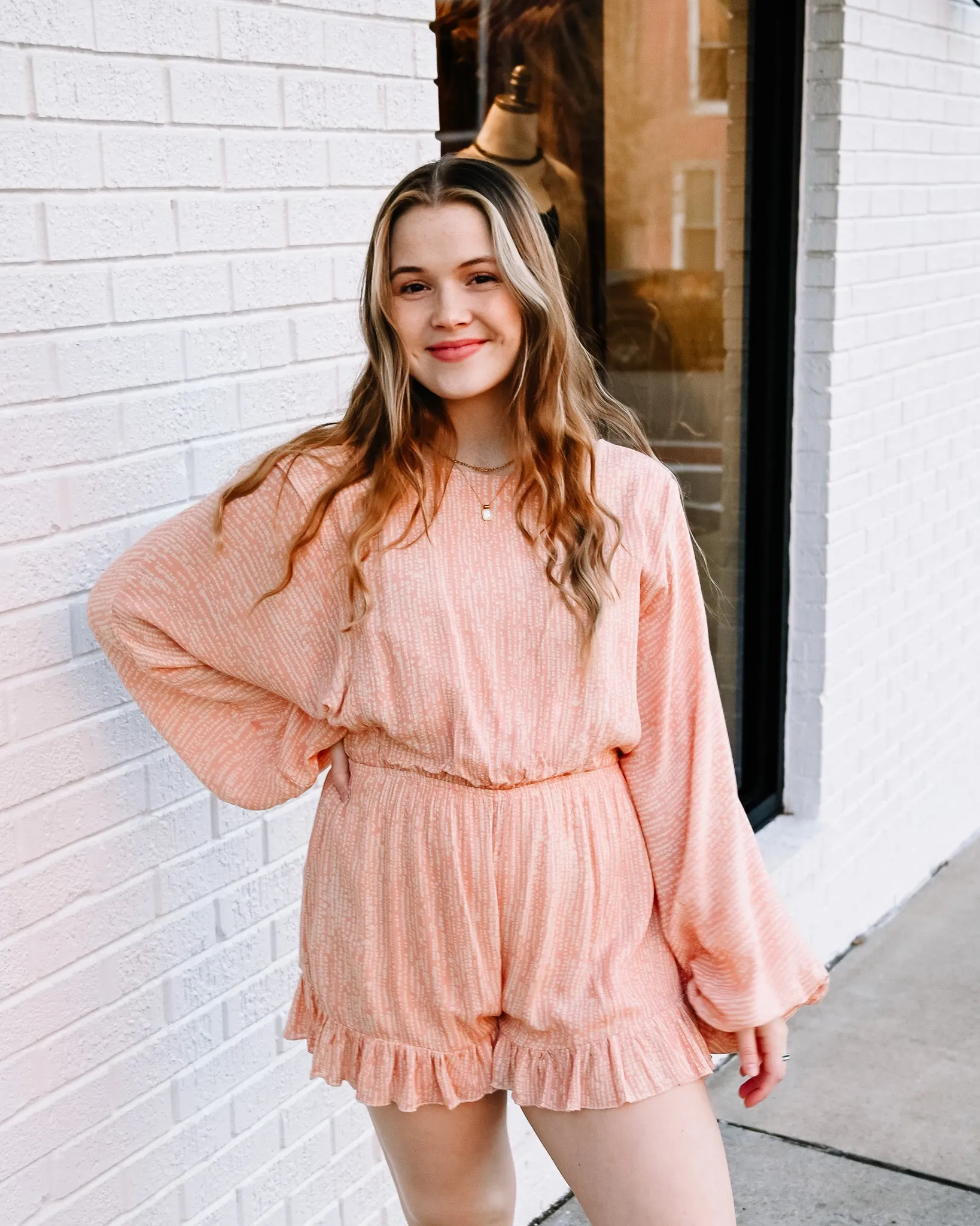 Blushing Pink Romper