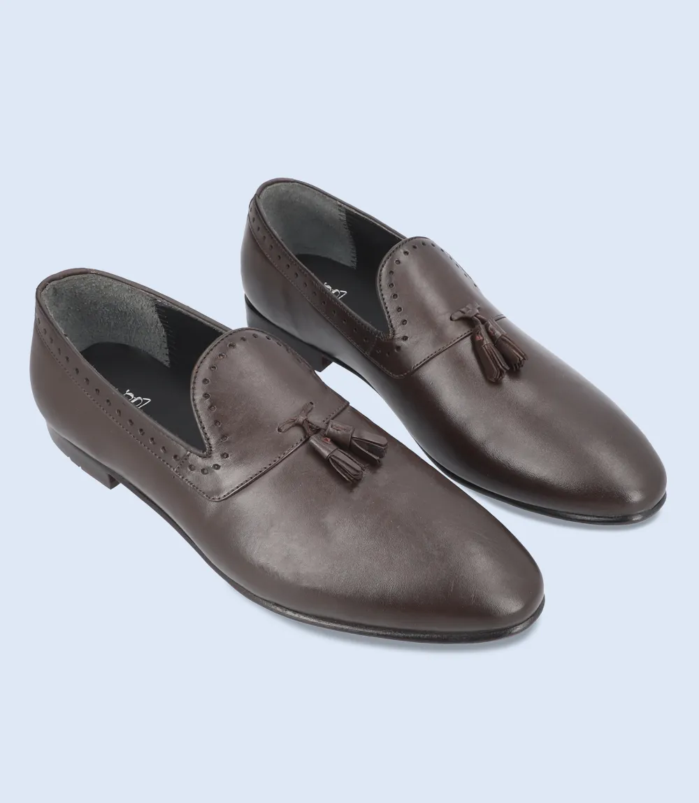 BM5179-DARKBROWN-Men Slip On