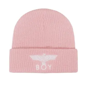 BOY EAGLE BEANIE KIDS - PINK