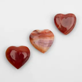 Carnelian - Heart, Polished