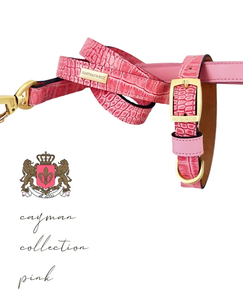 Cayman Dog Leash in Sweet Pink