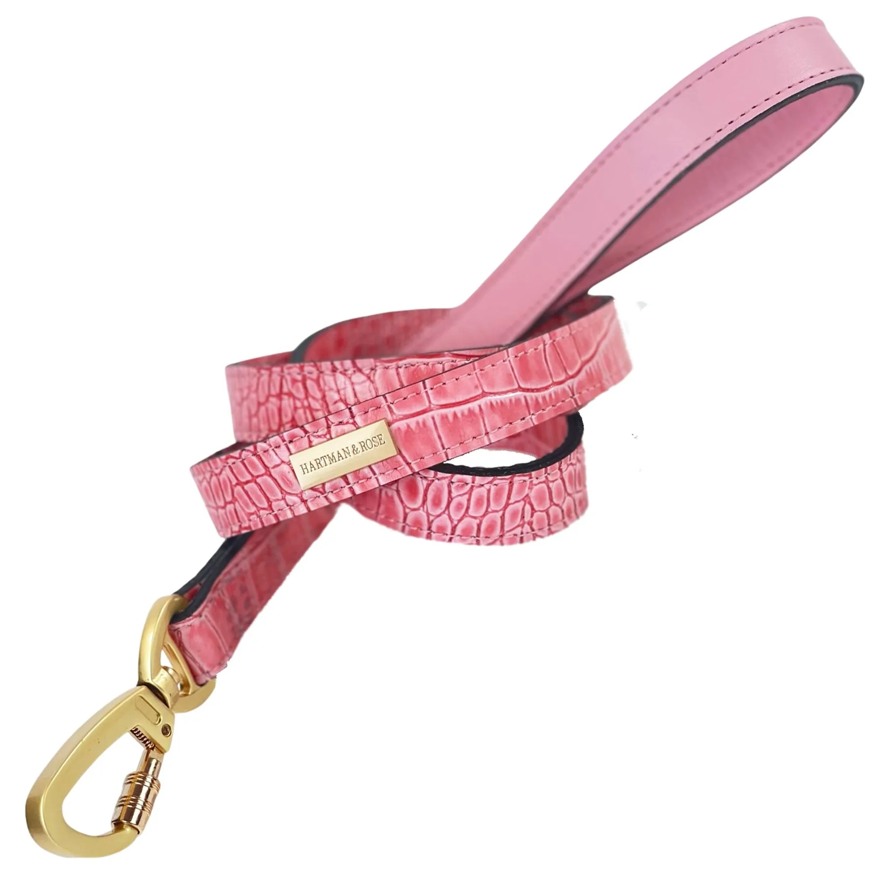 Cayman Dog Leash in Sweet Pink