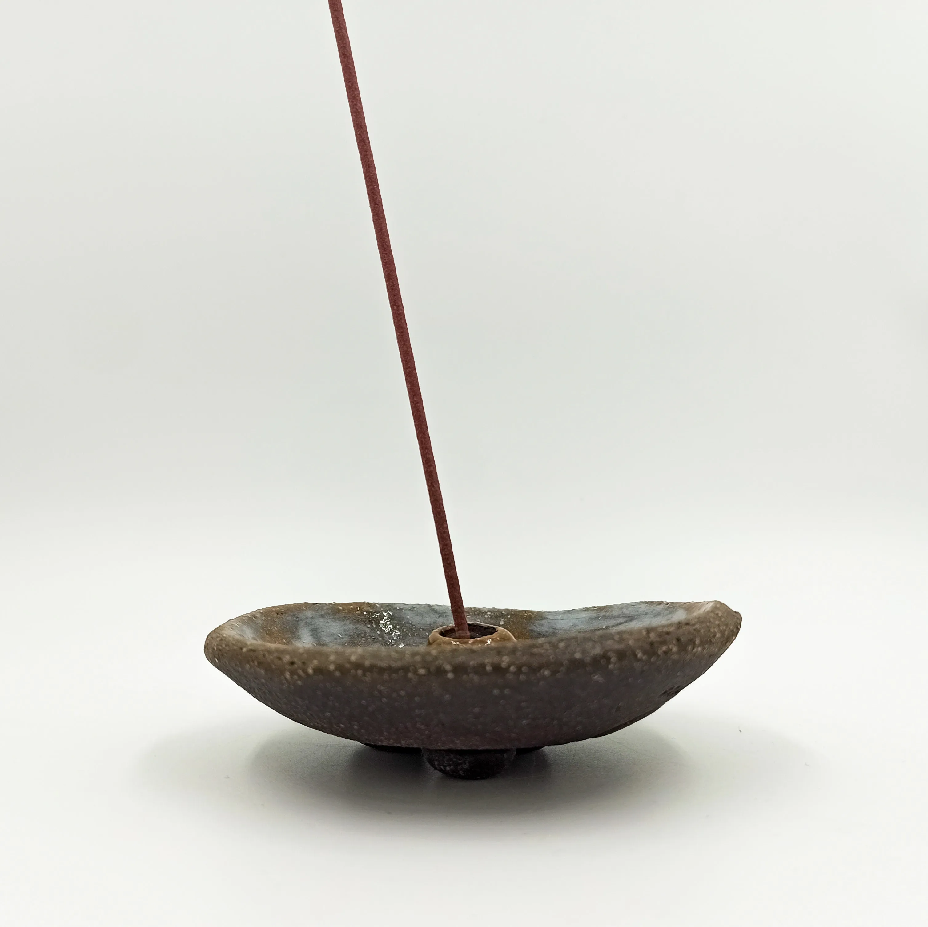 Ceramic handbuilt incense holder No3