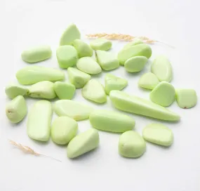 Chrysoprase - Citron, Tumbled, AAA  Grade