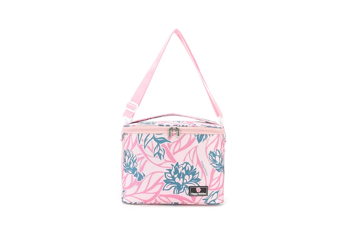 Cooler Tote Medium Heliconia Pink