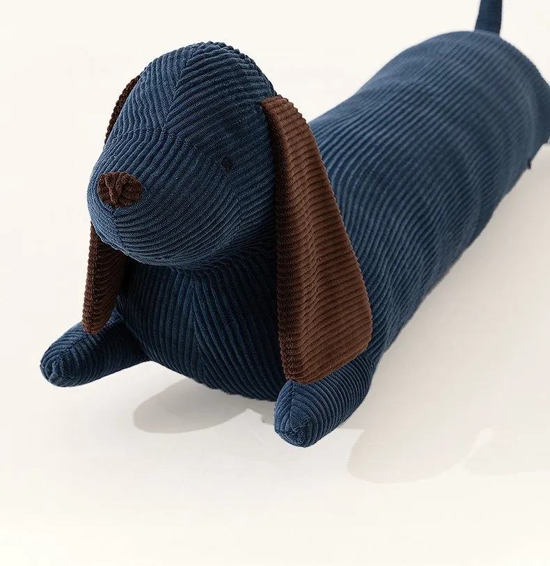 Dachshund Dog Throw Pillow and Cushion Bolster