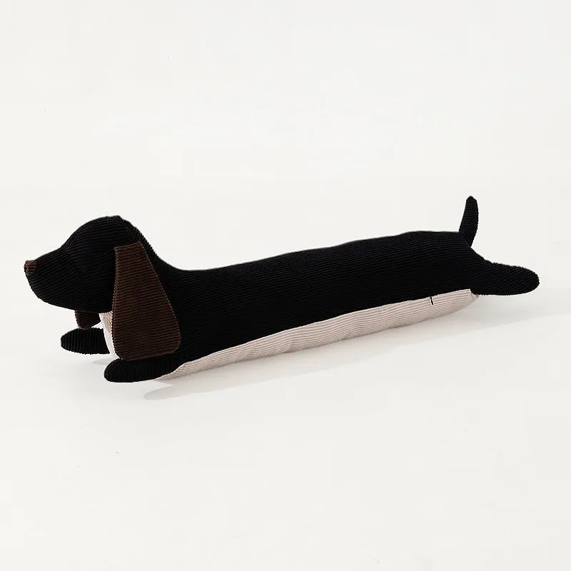 Dachshund Dog Throw Pillow and Cushion Bolster