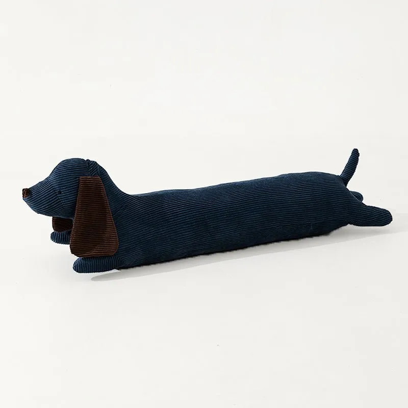 Dachshund Dog Throw Pillow and Cushion Bolster