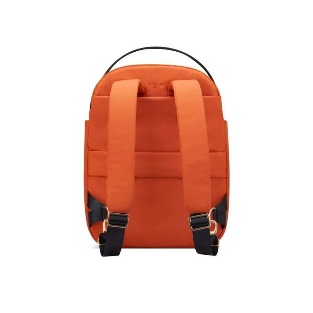 Delsey Securstyle 13.3” Laptop Backpack - Orange