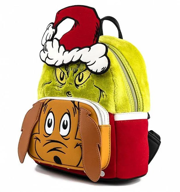 Dr. Seuss Grinch and Max Mini Backpack