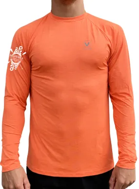 DRUMMERS - UV Performance L/S Tech Top - Orange - CUSTOM