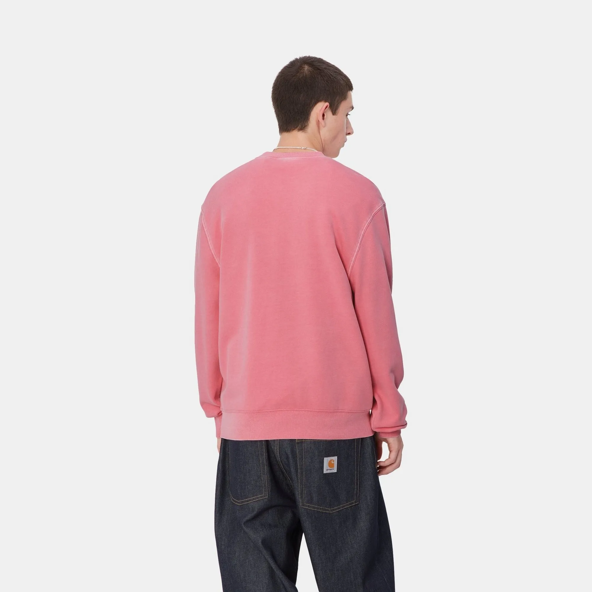 Duster Script Sweatshirt | Charm Pink