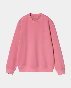 Duster Script Sweatshirt | Charm Pink