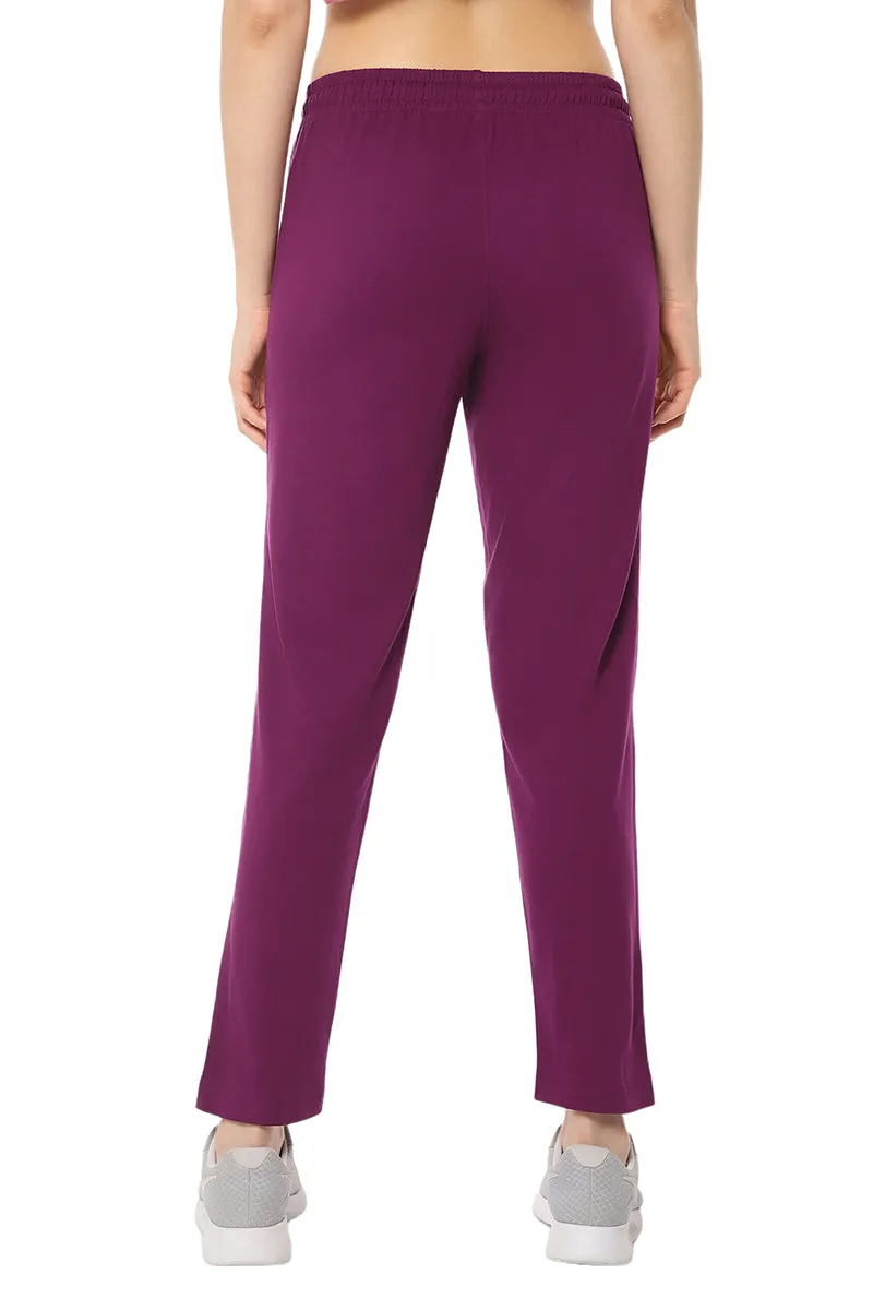 Elements Track Pants - Magenta Purple