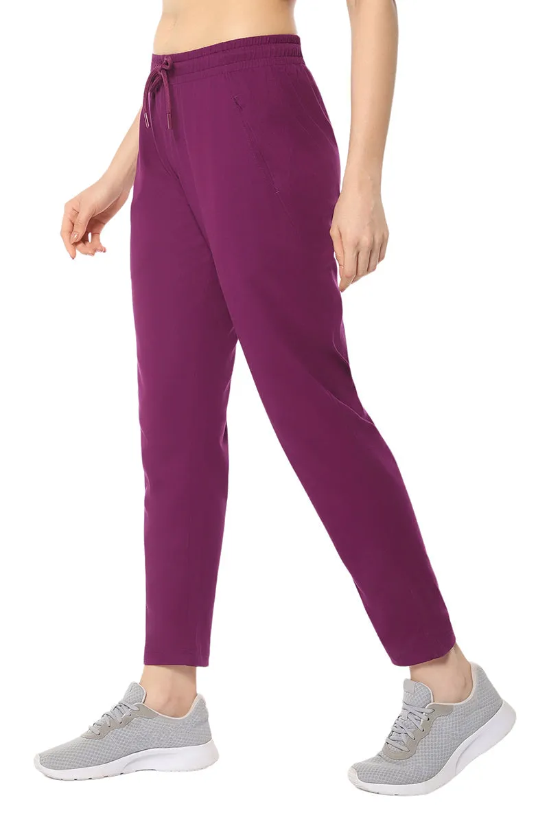 Elements Track Pants - Magenta Purple