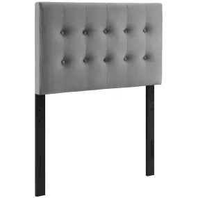 Emily Biscuit Tufted Performance Velvet Headboard