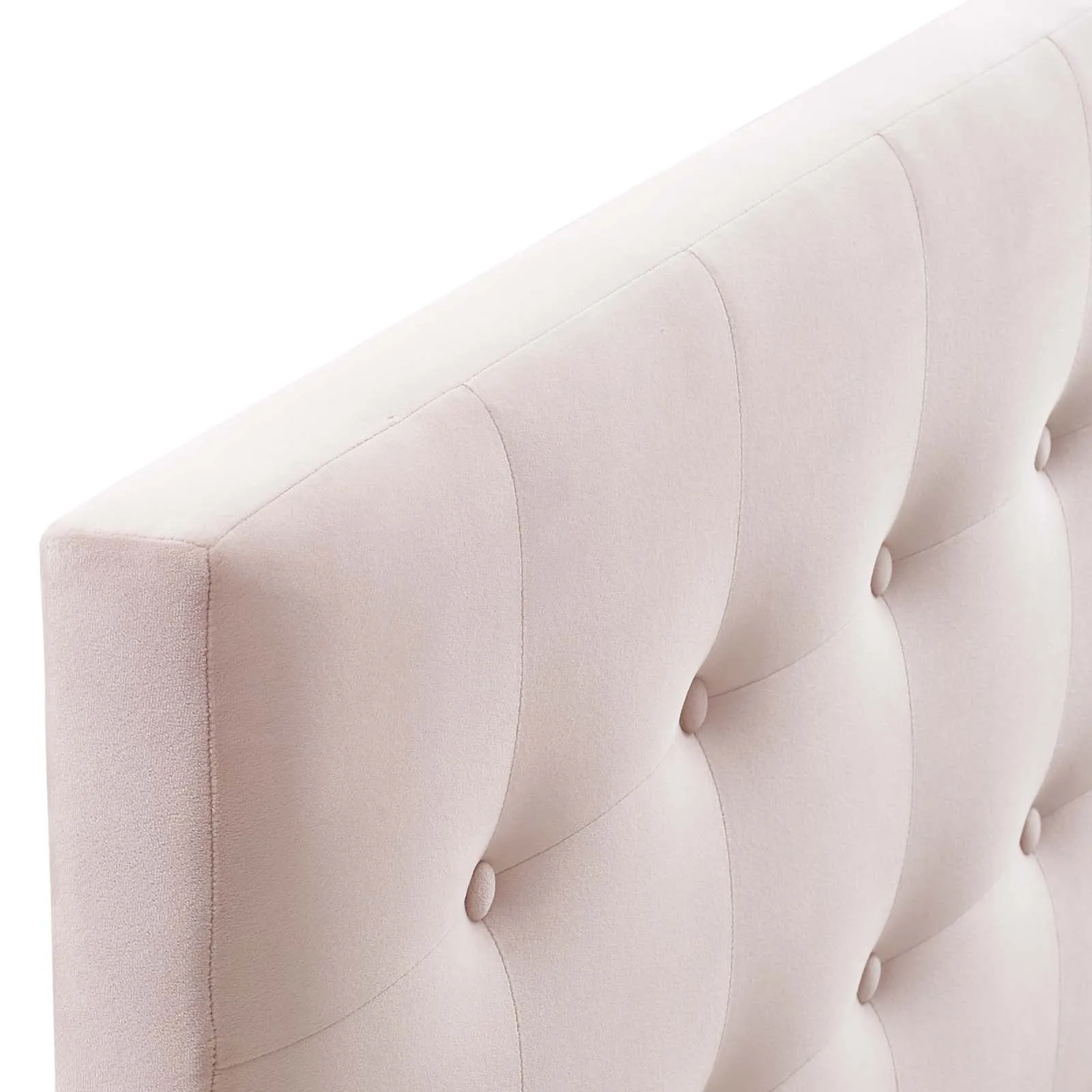 Emily Biscuit Tufted Performance Velvet Headboard