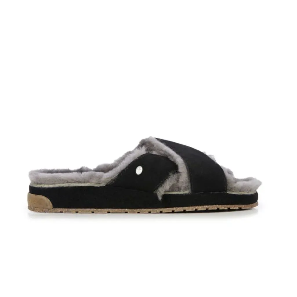 Emu Mayberry Corky Sheepskin Slides with Arch Support