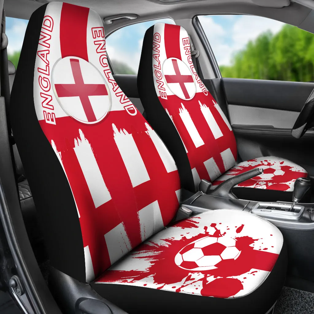 England FC Car Seat Covers