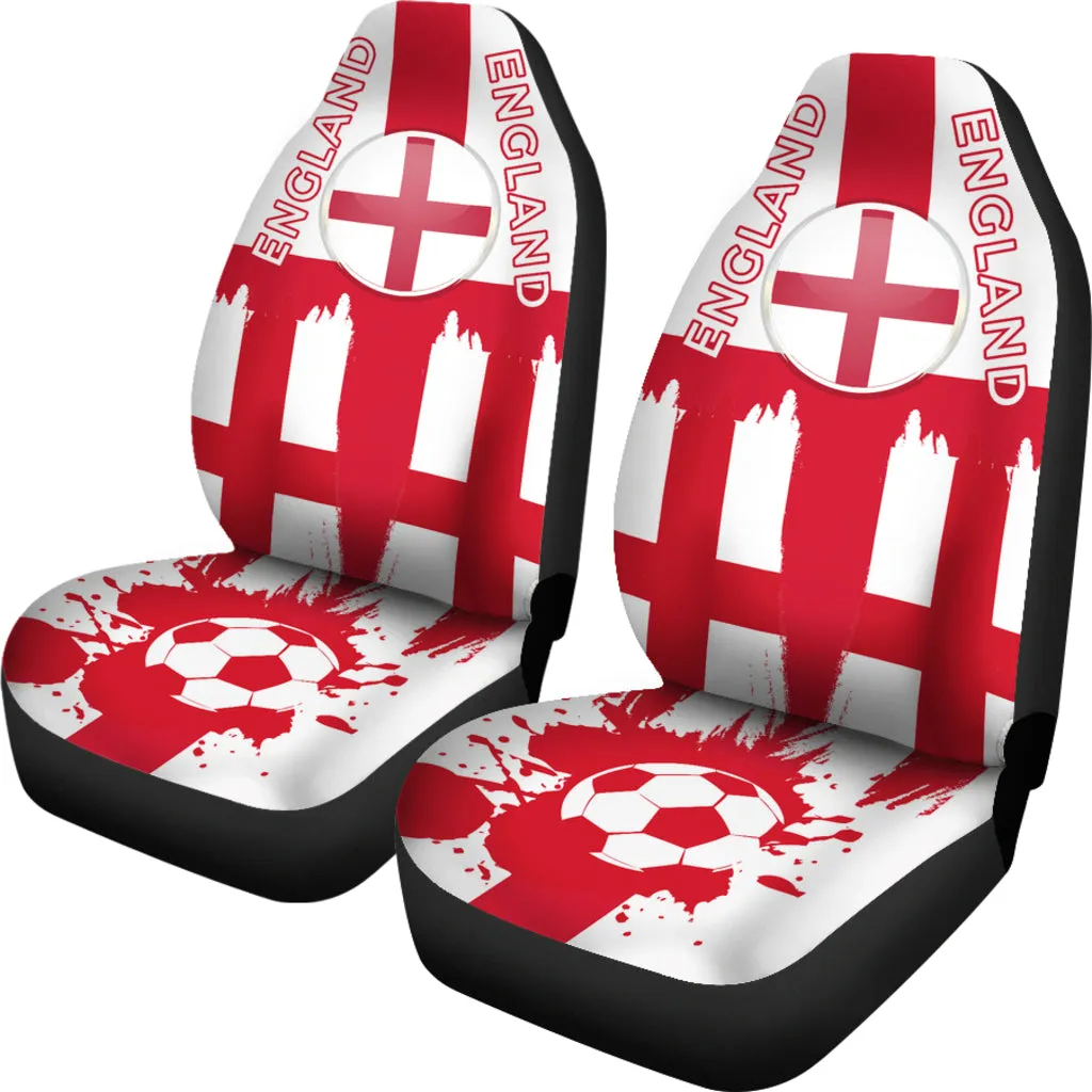 England FC Car Seat Covers