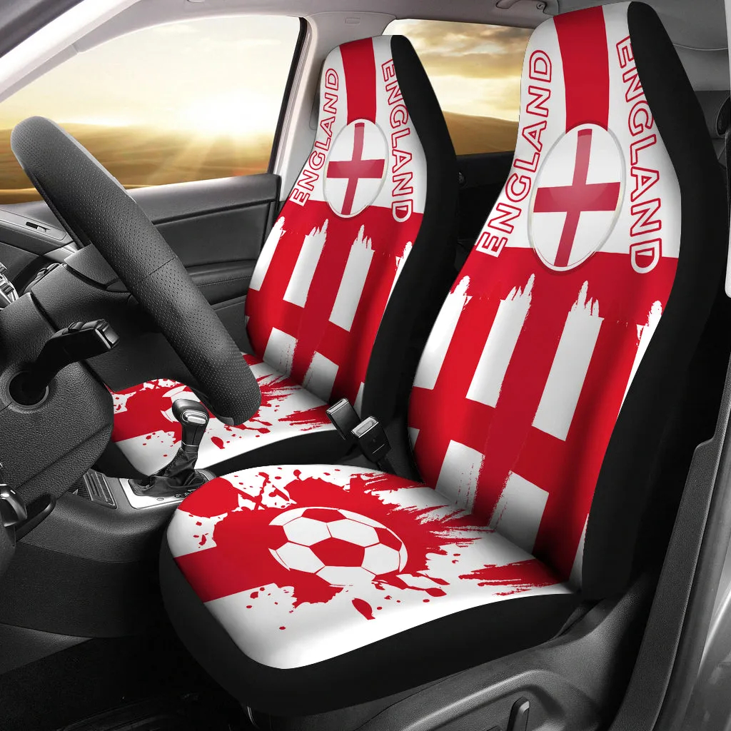 England FC Car Seat Covers