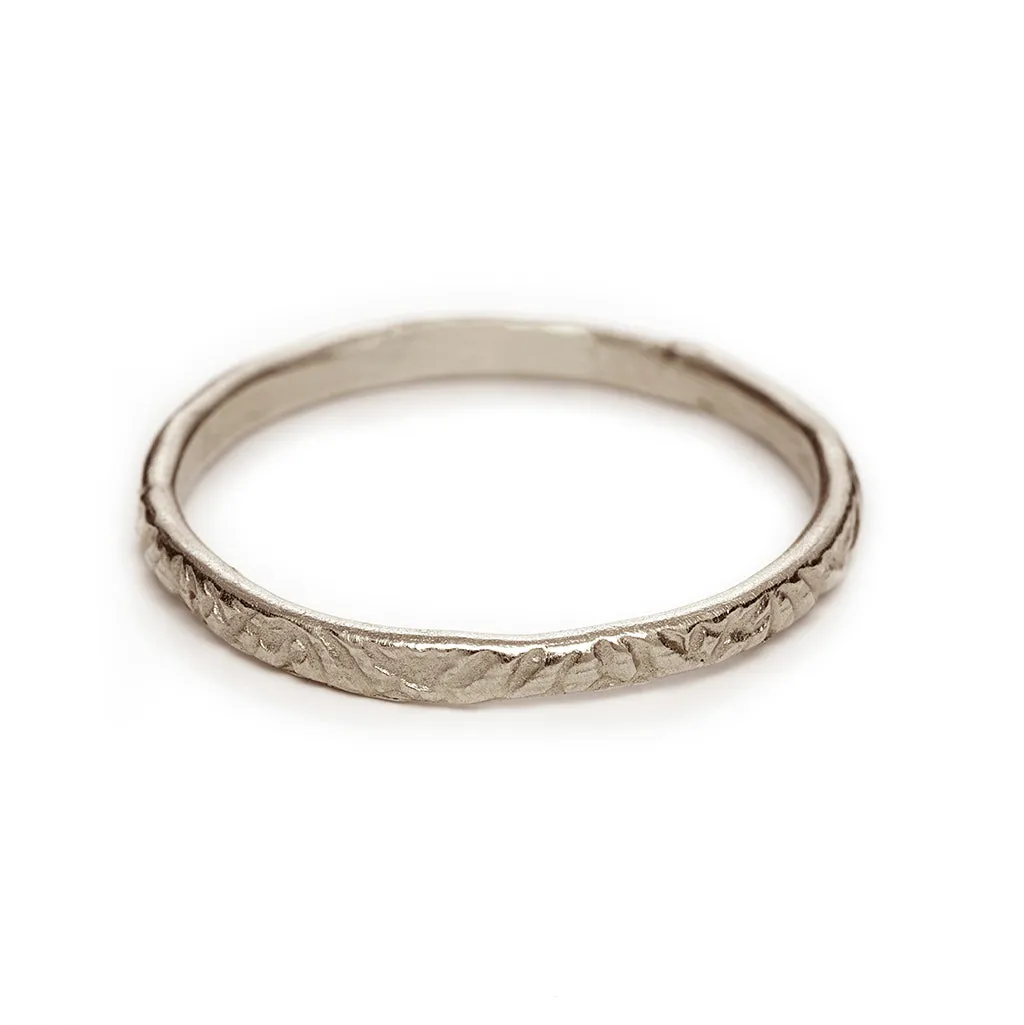 Engraved Wedding Band