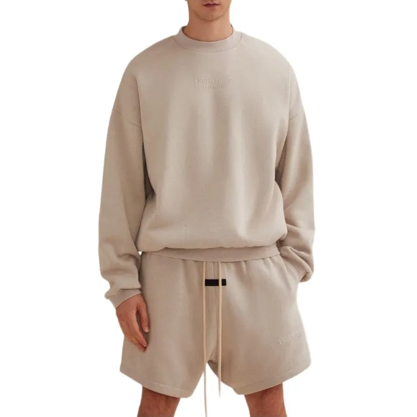 Fear Of God Essentials Crewneck (Silver Cloud) 192BT232042F