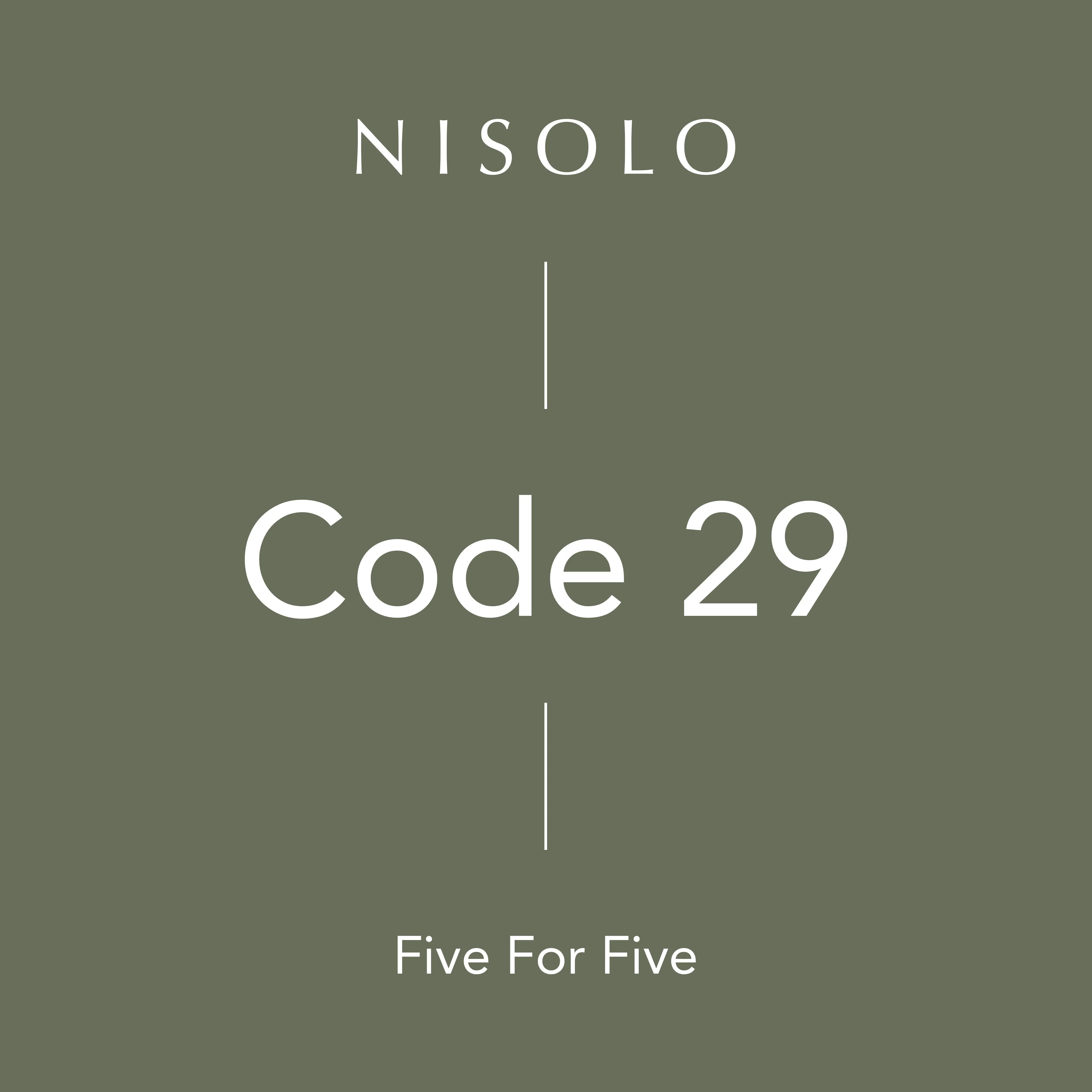 FIVE for FIVE Club: Code 29